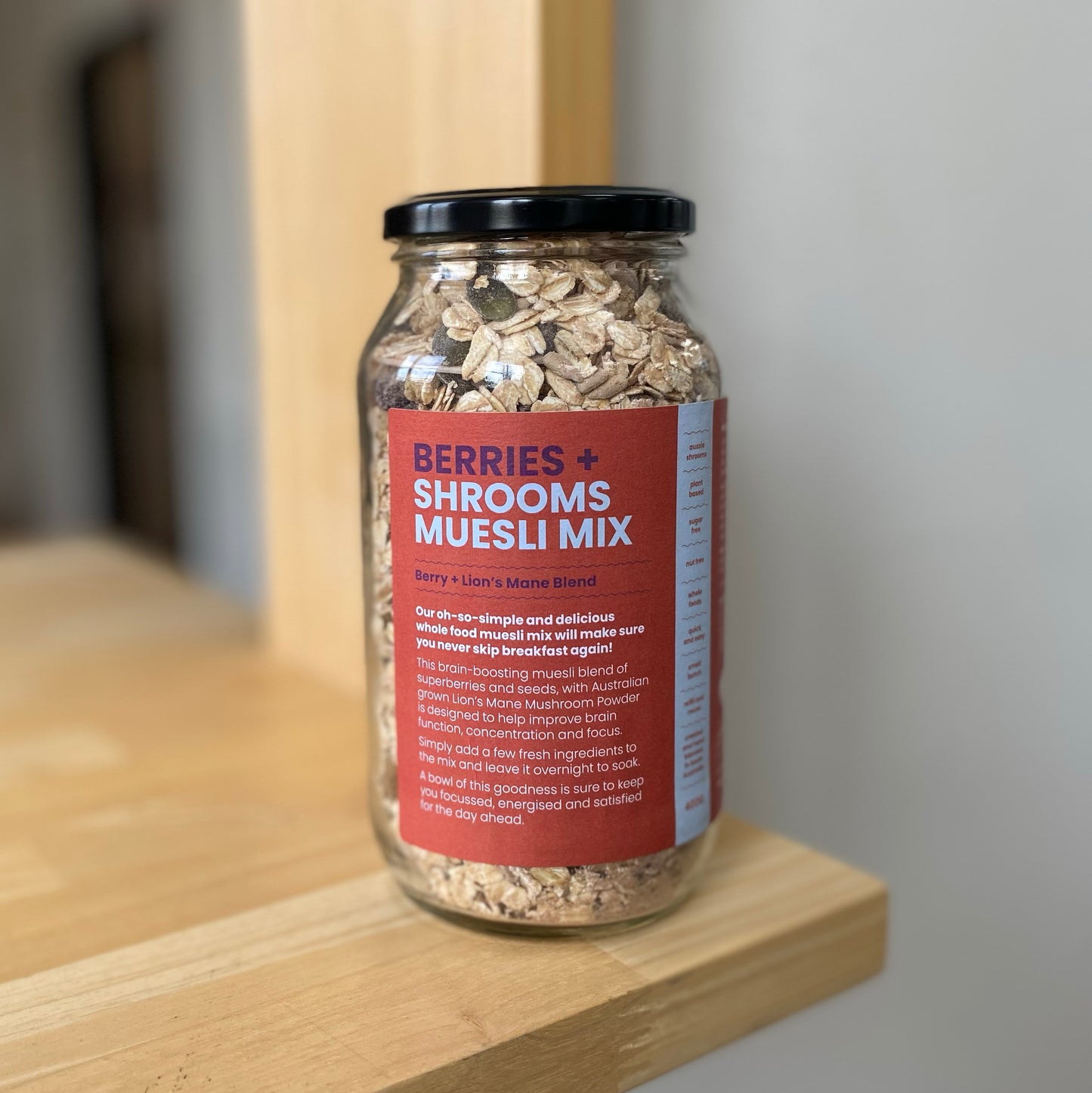 Super Shroom Muesli Mix