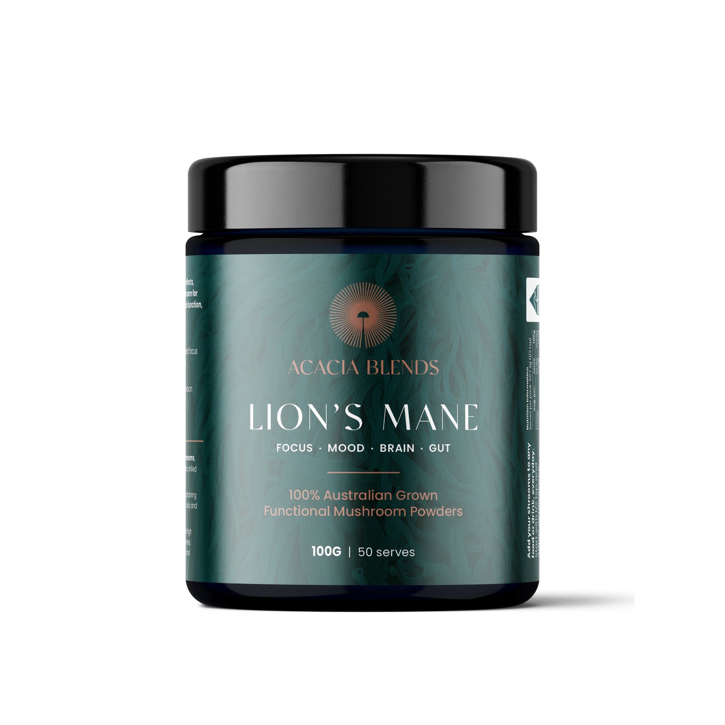 Australian Grown Lion's Mane Mushroom Powder
